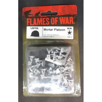 US705 - Mortar Platoon (blister figurines Flames of War en VO) 001