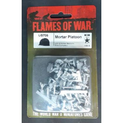 US705 - Mortar Platoon (blister figurines Flames of War en VO) 002