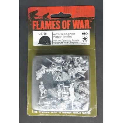 US728 - Airborne Engineer Platoon Winter (blister figurines Flames of War en VO) 001
