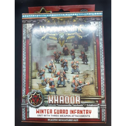 Khador - Winter Guard Infantry (boîte de figurines Warmachine en VO) 001