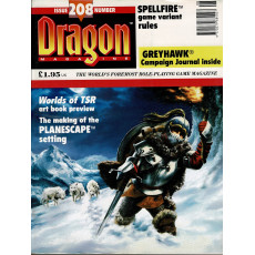 Dragon Magazine N° 208 (magazine de jeux de rôle en VO)