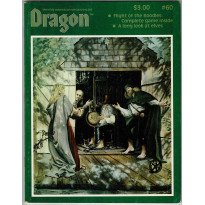 Dragon Magazine N° 60 (magazine de jeux de rôle en VO)