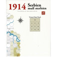 1914 Serbien muss sterbien - Carte en papier (wargame de GMT en VO) 001