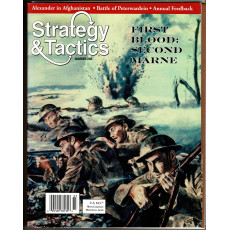 Strategy & Tactics N° 248 - First Blood: Second Marne 1918 (magazine de wargames en VO)