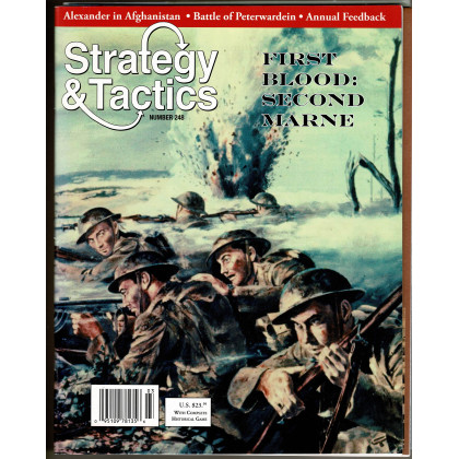 Strategy & Tactics N° 248 - First Blood: Second Marne 1918 (magazine de wargames en VO) 001