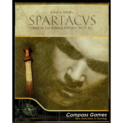 Spartacus - Crisis in the Roman Republic 80-71 B.C. (wargame Compass Games en VO) 001