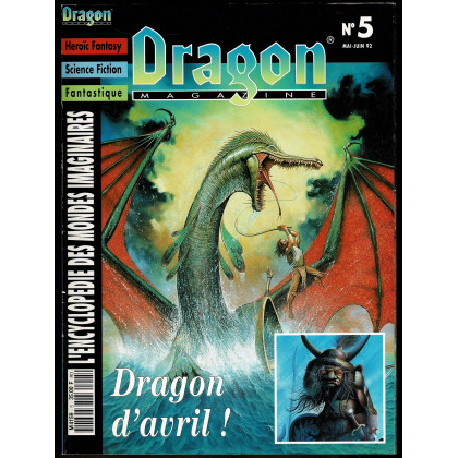Dragon Magazine N° 5 (L'Encyclopédie des Mondes Imaginaires) 005