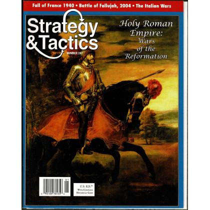 Strategy & Tactics N° 247 - Holy Roman Empire (magazine de wargames & jeux de simulation en VO) 001