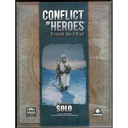 Conflict of Heroes - Front de l'Est - Extension Solo (wargame d'Asyncron en VF) 003