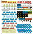 Kutuzov - 4 Planches de pions (wargame de GMT en VO) 001