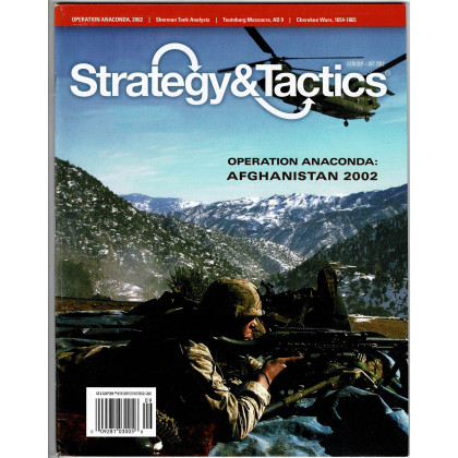 Strategy & Tactics N° 279 - Operation Anaconda - Afghanistan 2002 (magazine de wargames en VO) 002