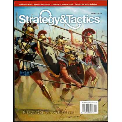 Strategy & Tactics N° 286 - Sparta vs. Athens (magazine de wargames en VO) 001