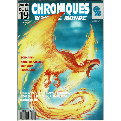 Chroniques d'Outre Monde N° 19 (magazine de jeux de rôles) 003