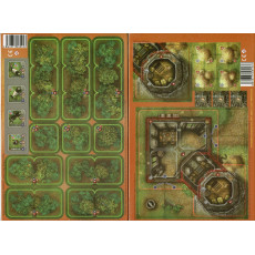 Heroes of Normandie - Lot Ferme fortifiée & Extra Terrain Set 2 (jeu de Devil Pig Games)