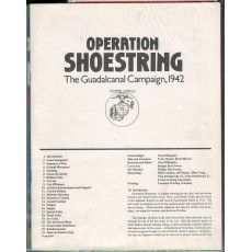 Operation Shoestring - The Guadalcanal Campaign 1942 (wargame ziploc GMT en VO)