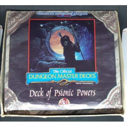 Deck of Psionic Powers - The Official Dungeon Master Decks (jdr AD&D 2 en VO) 001