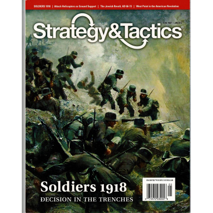 Strategy & Tactics N° 280 - Soldiers 1918 (magazine de wargames en VO) 001