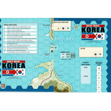 Next War Korea - 2 cartes (wargame de GMT Games en VO)