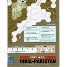 Next War : India-Pakistan - Carte (wargame de GMT Games en VO)