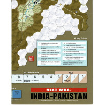 Next War : India-Pakistan - Carte (wargame de GMT Games en VO)