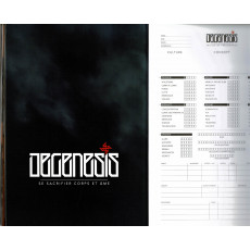 Degenesis - L'Ecran du Maître de Jeu & bloc de fiches de PJ (jdr de Sixmorevodka en VF)