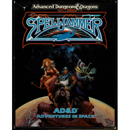 SPELLJAMMER - AD&D Adventures in Space (jdr AD&D 2e édition en VO) 001