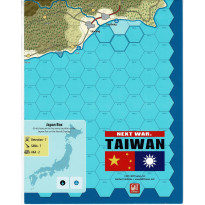 Next War : Taiwan - Carte (wargame de GMT Games en VO)