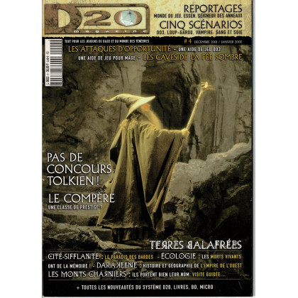 D20 Magazine N° 4 (magazine de jeux de rôles) 004