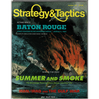 Strategy & Tactics N° 133 - Bâton Rouge 1862 (magazine de wargames en VO) 001