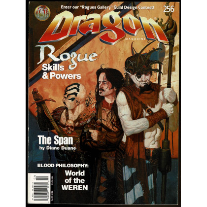 Dragon Magazine N° 256 (magazine de jeux de rôle en VO) 001