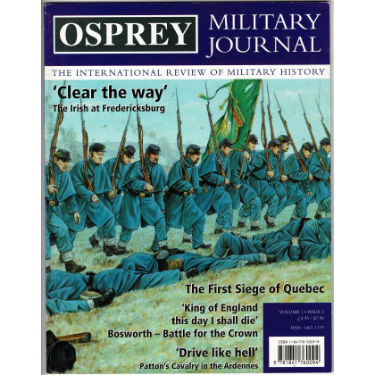 Osprey Military Journal - Volume 1 Issue 2 (magazine d'histoire militaire en VO) 001