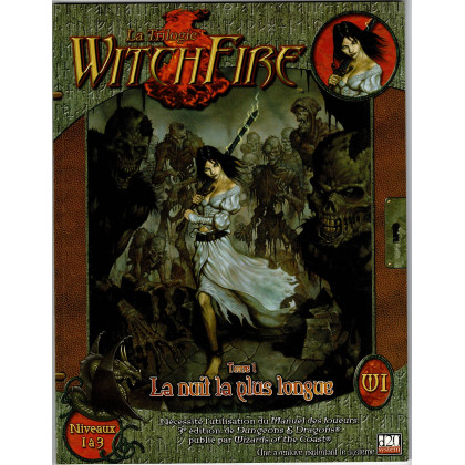 W1 La Trilogie Witchfire - Tome 1 La nuit la plus longue (jdr D&D 3 - d20 System en VF) 001