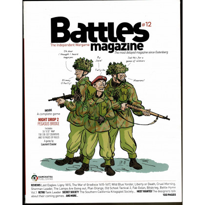 Battles Magazine N° 12 (magazine de wargames en VO) 001
