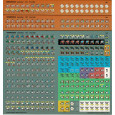 Barbarossa - Army Group South 1941 - 3 planches de pions (wargame GMT en VO) 001