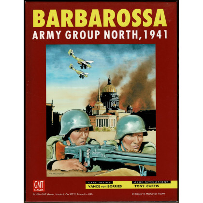 Barbarossa - Army Group North 1941 (wargame GMT Games en VO) 001