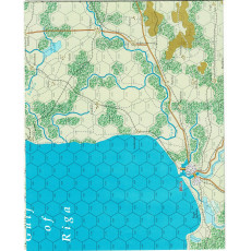 Barbarossa - Army Group North 1941 - Carte B (wargame GMT Games en VO)