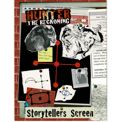 Hunter The Reckoning - Storytellers Screen (jdr White Wolf en VO) 001