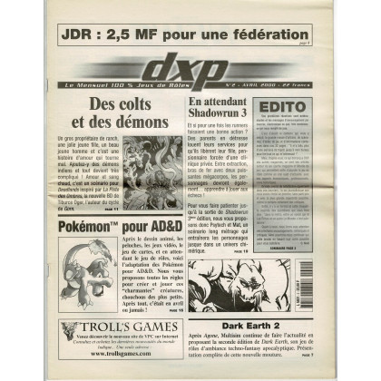 DXP N° 2 (Le mensuel 100% jeux de rôle en VF) 003