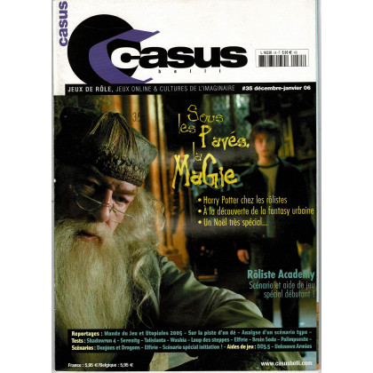 Casus Belli N° 35 (magazine de jeux de rôle 2e édition) 003