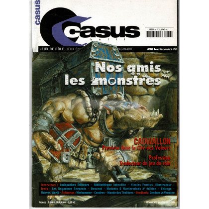 Casus Belli N° 36 (magazine de jeux de rôle 2e édition) 005