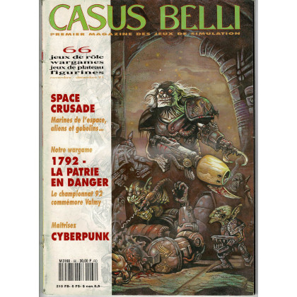 Casus Belli N° 66 (Premier magazine des jeux de simulation) 012