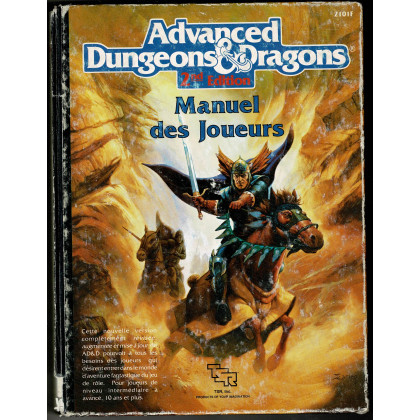 Manuel des Joueurs (jdr AD&D 2e édition en VF) 015