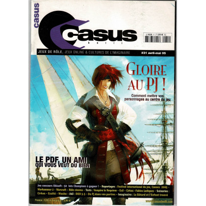 Casus Belli N° 31 (magazine de jeux de rôle 2e édition) 003