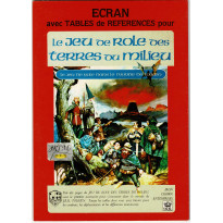 Ecran de jeu et livret de Tables de Références (jdr JRTM en VF)