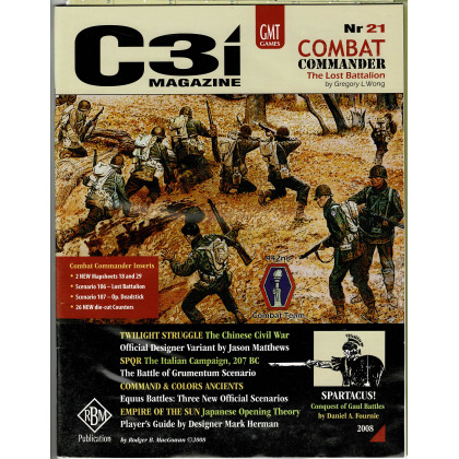 C3i Magazine Nr. 21 - Combat Commander (magazine wargames GMT en VO) 001
