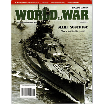 World at War N° 41 Special Edition - Mare Nostrum (Magazine wargames World War II en VO) 001