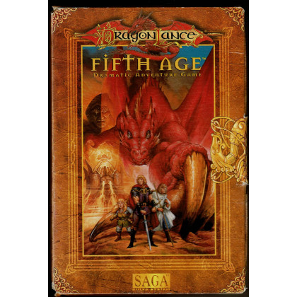 Dragonlance Fifth Age (coffret jdr Saga Rules System en VO) 001