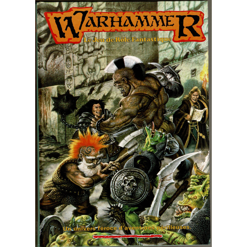 Warhammer Le Jeu de Rôle Fantastique (livre de base jdr 1ère édition en VF) LudoSpherik
