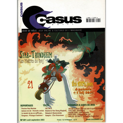 Casus Belli N° 21 (magazine de jeux de rôle 2e édition) 006