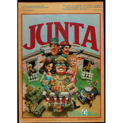 JUNTA - Pouvoir, Intrigue, Argent et Révolution (jeu de stratégie Descartes en VF) 002